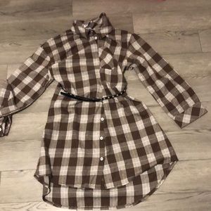 Plaid dress